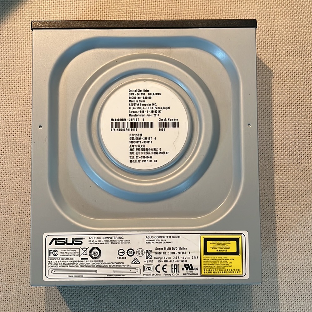 ASUS Optical Disk/CD Drive SATA - Picture 2 of 7